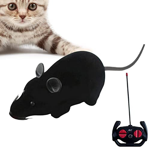 Zceplem Electronic Mouse Cat Toy - RC Mouse Cat Toy - Mouse Cat Toys, Electric Interactive Cat Toys, Auto-rotating Toys, Cat Toys, Pet Hunting Sports Fun