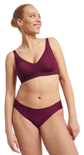 Sloggi Women's sloggi ZERO Feel 2.0 Soft bra, Claret