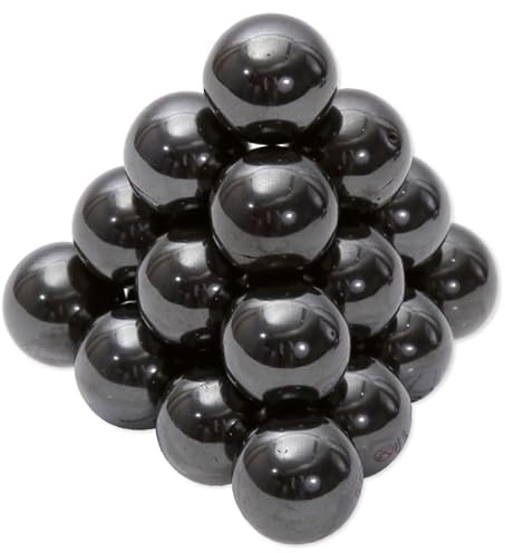 TimeTEX Magnetische Kugeln - schwarz - metallic - ca. 20 mm im Durchmesser - ca. 14 Stück - 93277