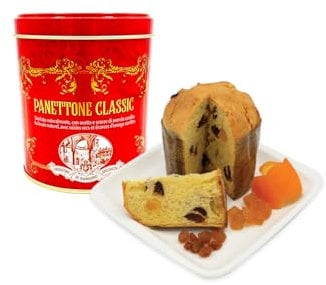 Chiostro di Saronno Klassischer Mini-Panettone 100 g, Langsam fermentierter Panettone, Panettone mit kandierten Früchten und Sultaninen, Traditioneller Panettone mit Orangenschalen und Sultaninen