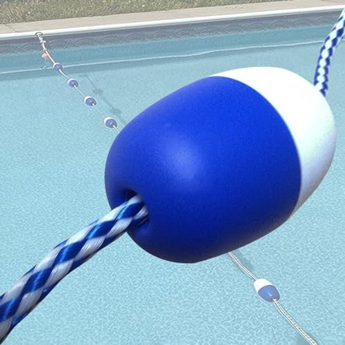Corda di sicurezza per piscina galleggiante 1 3 8 10 metri 20 35 40 60 M Divisore per piscina Linee di corsia per piscine da corsa competitive Kit di partizionamento per acque profonde poco profonde