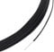 BENECREAT 20m Black Floral Wires, 1.5mm/15 Gauge Cotton Covered Millinery Wire, Iron Stem Wires for Florist Crafts Making Sewing Supplies Brim Making Accessories