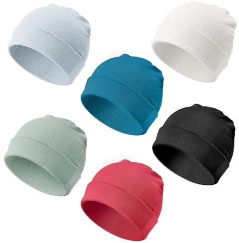 DRESHOW Neugeborenes Baby Mütze Hut Beanie Bekleidung Unisex Infant Hut Kindergarten Mütze Baby Jungen Mädchen 0-3 Monate