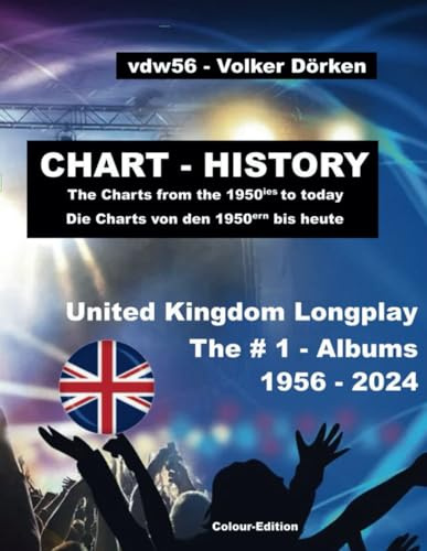 CHART-HISTORY The # 1 - Hits UK Albums 1956 - 2024 col (EL.001.col): Alle Spitzenreiter aus den UK-Album-Charts vom Start Juli 1956 bis heute
