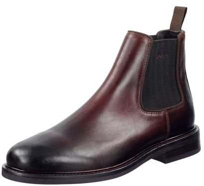 GANT 31651089/G00 Stiefel mit Kaltfutter Glattleder Herren in schwarz
