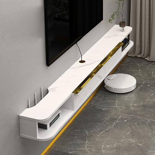 Meuble Tv Flottant Meuble Tv Cheminee Meuble Tv Blanc Et Doré Meuble Tv Beige Meuble Tv Avec Rangement Etagere Flottante Murale Ensemble Meuble Tv Table Basse Console Murale Design Table Au Mur(A,100c