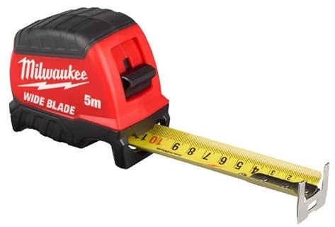Milwaukee 4932499203 Gen II Bandmaß mit breiter Klinge, 5 m