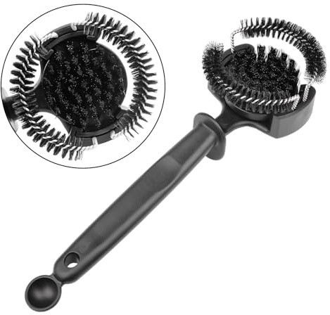 Mwmoeen Kaffeemaschinen-Siebträger-Bürste 58 mm, Reinigungsbürste Kaffeepinsel für Kaffeemühle oder Siebträger-Reiniger, abnehmbarer Kaffeekochkopf, Spülbürste für Kaffeemaschine.