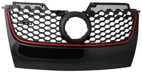 Kühlergrill Frontgrill-Schutzabdeckung Für VW Für Golf 5 MK5 V Für GTI 2006–2009 Front- & Kühlergrille
