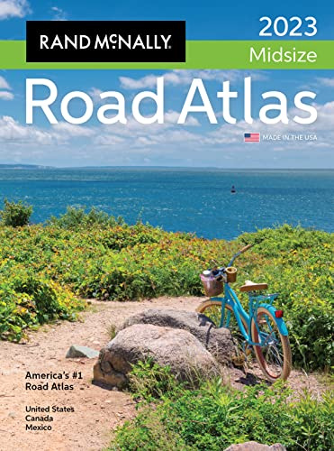 Rand McNally 2023 Midsize Road Atlas United States Canada Mexico (Rand McNally Road Atlas Midsize)