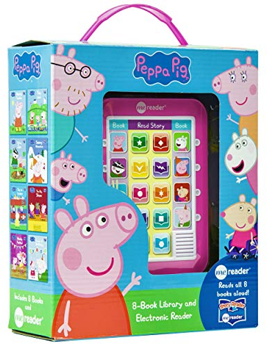 Peppa Pig: Me Reader 8-Book Library and Electronic Reader Sound Book Set