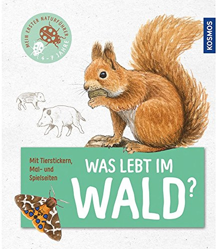 Mein erster Naturführer - Was lebt im Wald?: Mit Tierstickern, Mal- und Spielseiten (Mein erstes...)