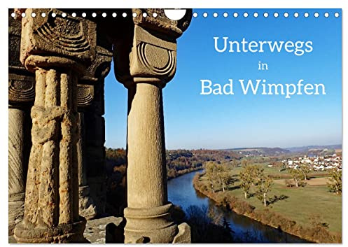 Unterwegs in Bad Wimpfen (Wandkalender 2026 DIN A4 quer), CALVENDO Monatskalender: Bad Wimpfen ist eine kleine bezaubernde Stadt mit vielen prächtigen ... einer lebendigen Geschichte. (CALVENDO Orte)