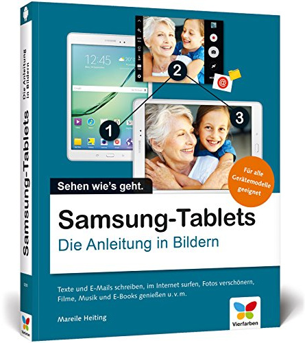 Samsung-Tablets: Die Anleitung in Bildern für alle Samsung-Gerätemodelle. Alle Android-Funktionen verständlich erklärt
