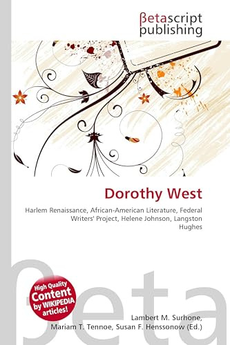 Dorothy West: Harlem Renaissance, African-American Literature, Federal Writers' Project, Helene Johnson, Langston Hughes