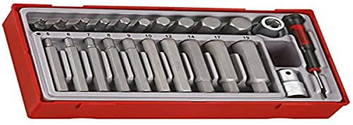Teng TTHEX23Metric Hex Bit Socket Set (23 Pieces)