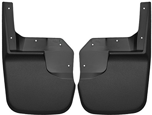 HUSKY LINERS 56141 Kotflügel vorne, Jeep Wrangler 2007–2018, mit Standard-Stoßstange, Front-Set, Schwarz, 2 Stück