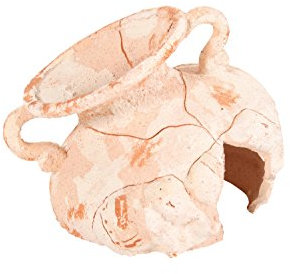 Zolux - Decorazione per Acquario a Collo di anfora, con Elefante, 13,5 x 13,5 x 14 cm