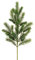 artplants.de Branche de Sapin Artificielle avec des Aiguilles en PE, 60cm - Branche Artificielle - Sapin Artificiel