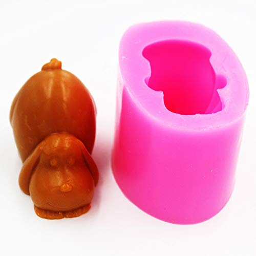 Longcang 3D Tier Handwerk Kunst Silikon Seifenform Handwerk DIY, Seife Formen Kerze Handmade Formen (N525)