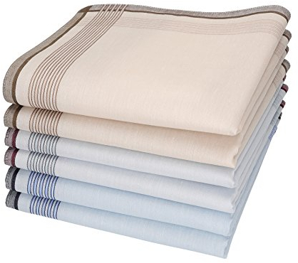 Betz Stofftaschentücher - Herrentaschentücher - Männertaschentücher aus 100% Baumwolle - 40x40 cm - Leo 1 - Dessin 9