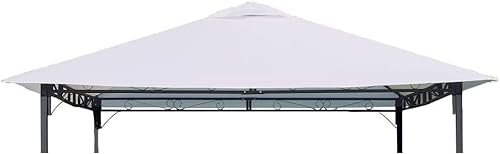 Megashopitalia Toile pour tonnelle de rechange Couverture 3 x 3 écru