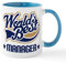 CafePress Worlds Best Manager Mug 11 oz (325 ml) Ceramic Coffee Mug