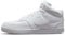 Nike Herren Court Vision Mid Next Nature Gymnastikschuhe, White/White-White, 38.5 EU