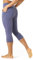 LAPASA Damen Capri 3/4 Sport Leggings hoher Bund Push Up High Waist Taschen L02B1 (Mit Taschen: Stahlblau, M)