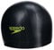 Speedo Unisex Kinder Kappe für langes Haar | Badekappe | Zieht nicht am Haar | Leicht aufsetzbar Trainingsausrüstung, Schwarz/Acid Green, Einheitsgröße