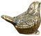 HOMSFOU Milo Easter Vogel Messing Statue Skulptur Chinesische Feng Shui Spatz Dekofigur Tierfiguren Tischdeko Schreibtisch Auto Armaturenbrett Dekoration Osterhasen Figuren Groß XXL