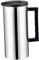 Colcolo 1.6L Stainless Steel Pitcher with Handle and Lid,Water Jug,Cold Water Kettle,Metal Milk Pitcher for Cafe Restaurant Hotel, Black