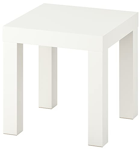 IKEA Beistelltisch Lack 35x35cm weiß