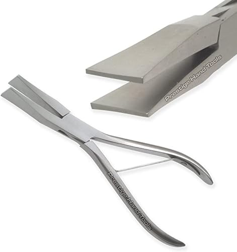 Pinza a becchi piatti lunghi Pinza a becco d'anatra Pinza a becco d'anatra per fabbri Strumenti per la creazione di gioielli 160mm PTL®