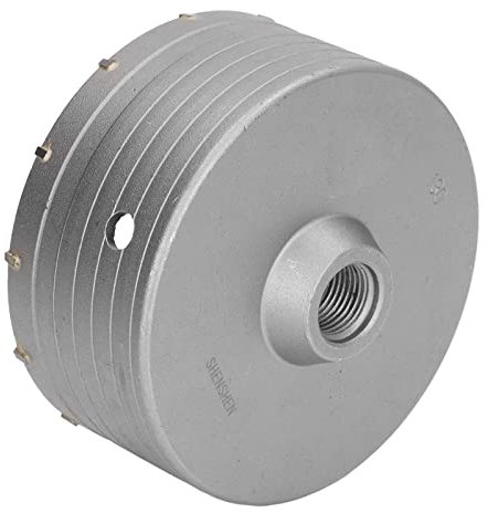 130mm Carbide Concrete Drill Hole Saw Hole Saw Drill Bit Drilling Electric Drill Cutting Tool Cemented Carbide Concrete Brick Work Wall Stone Drilling Air Conditioner Installation Etc.