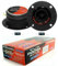 Kit Set para Pyramid TW18BK 2 Super Tweeter Negro y Rojo 150 Watt rms 300 Watt MAX Desde 9.80 cm de diámetro con Profundidad Reducida Solo 3.90 cm sensibilidad 98 db spl, el par + capacitores Gratis