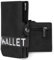 WLine Portafoglio Uomo Slim con Portamonete Rfid Compatto ed Elegante - Porta Carte di Credito Uomo e Donna Schermato in Pelle PU - Portatessere Uomo Tascabile (Nero Vintage con Zip)