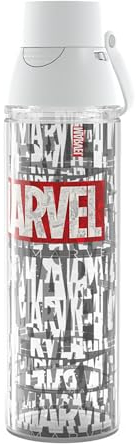Tervis Isolierter Becher mit Marvel-Logo, 680 ml, Venture Lite Wasserflasche, klassisch