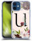 Head Case Designs Offizielle Nature Magick Buchstabe U Rose Gold Flowers Monogram 2 Softgelhülle Kompatibel Mit Apple iPhone 12 Mini Und Kompatibel Mit Magsafe Zubehör