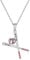 Baseball Bat Halskette 925 Sterling Silber Baseball Schmuck Anhänger Geburtstagsgeschenke für Baseball Spieler Mutter Tochter Frauen