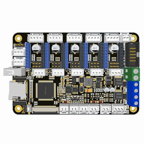 AISHANBAIHUODIAN 3D Drucker Motherboard 32bits 3,5 Zoll Display Fit for Delta XYZ Corexy DIY 2IN1 Extruder Klipper Board TMC2209 Kit Ender 3(Z-TMC2209 3.5Inch)