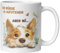 Hunde Tasse Lustig | Ich würde ja aufstehen – aber nö | Witzige Kaffeetasse Geschenk Arbeit Büro | Becher für Mann Frau Jungs Mädchen Arbeitskollegen Freunde