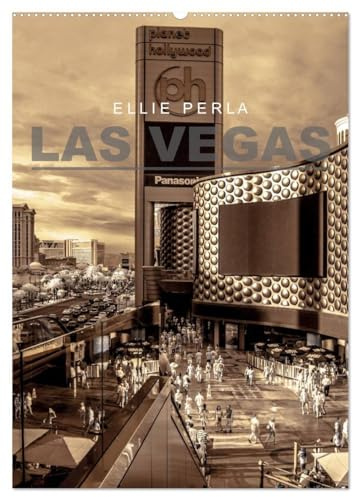 LAS VEGAS (Wandkalender 2026 DIN A2 hoch), CALVENDO Monatskalender: Ellie Perla (CALVENDO Kunst)