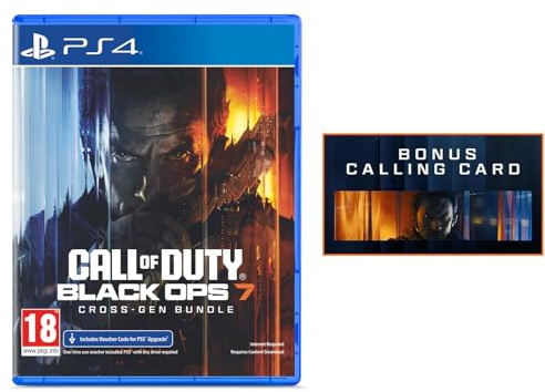 Call of Duty: Black Ops 7 - PlayStation 4 (Amazon Exclusive Bonus Content included). Download required