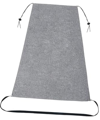 LOLIPPYY Protection Solaire Poussette Légère et Respirante Couverture Anti-uv pour Extérieur Accessoire Parental Pratique Couleur Gris