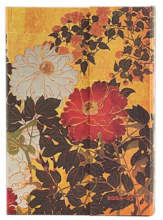 Paperblanks 13-Monatskalender 2025 Natsu, Midi, Horizontal