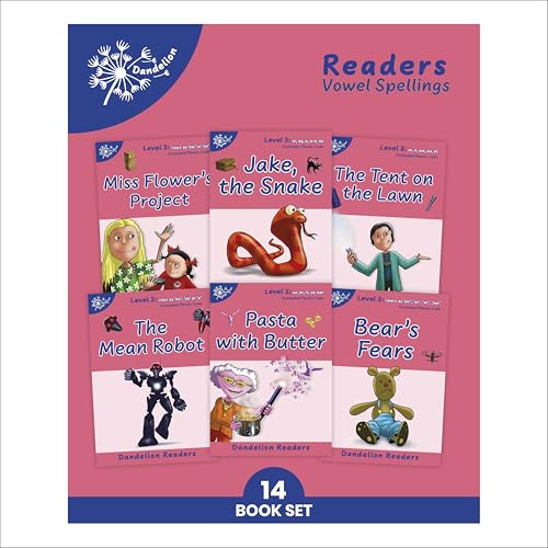 Phonic Books Dandelion Readers Vowel Spellings Level 3: Four to five spellings for each vowel sound (Phonic Books Beginner Decodable Readers)