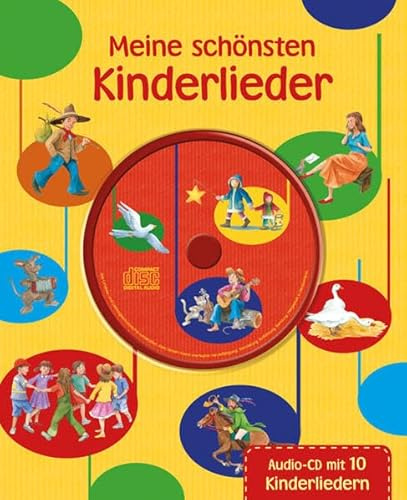 Meine schönsten Kinderlieder mit CD (Liederbuch mit CD)