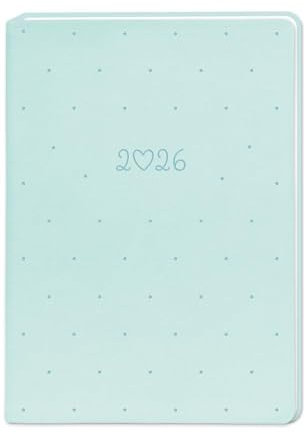 Terminplaner Lederlook 2026 Mint: Terminplaner Lederlook A6