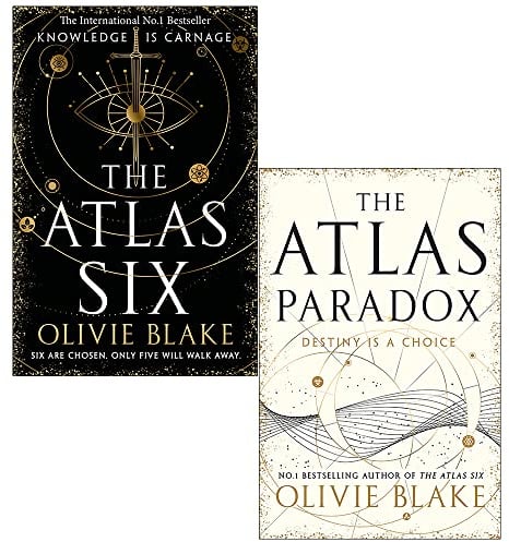Atlas Series 2 Büchersammlungsset von Olivie Blake (The Atlas Six, The Atlas Paradox)